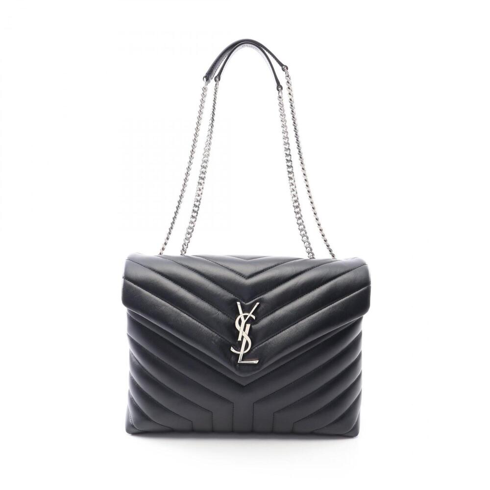 Yves Saint Laurent Saint Laurent Paris Loulou Medium Tote Bag Handbag Leather...